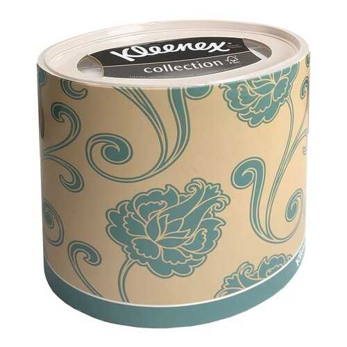 Бумажные салфетки для лица Kleenex, голубые цветы, 3-сл, 64 шт, Kimberly-Clar в Хофтер