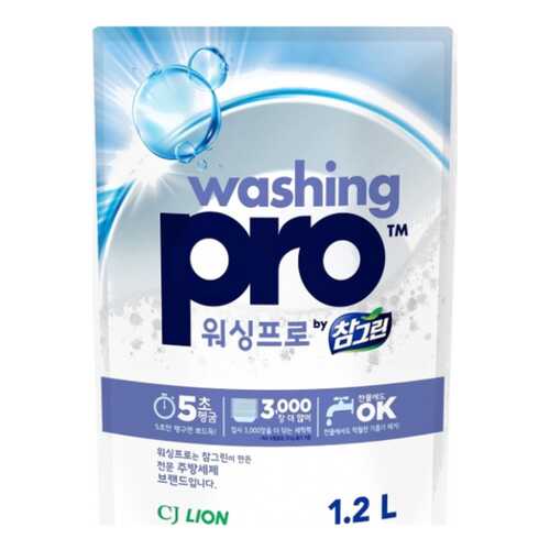 Средство для мытья посуды CJ Lion washing pro 1.2 л в Хофтер