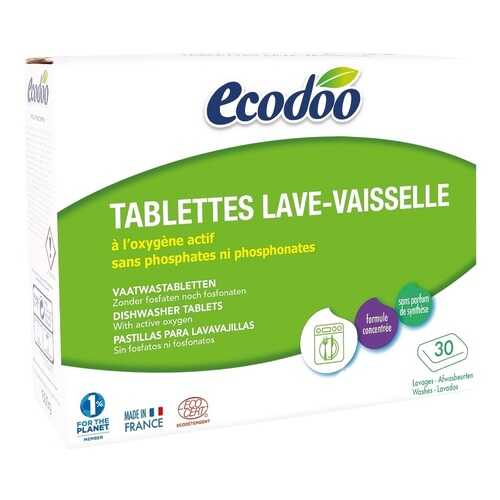 Таблетки Ecodoo для посудомоечных машин 30 штук в Хофтер