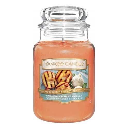 Ароматическая свеча Yankee Candle Grilled Peaches & Vanilla Свеча 623 г в Хофтер