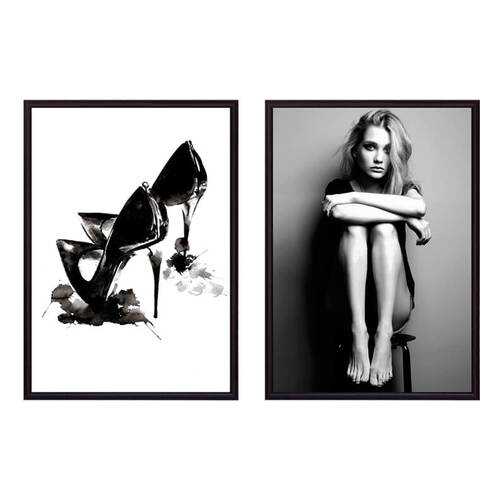 Набор постеров Коллаж Fashion №28 30х50 см в Хофтер