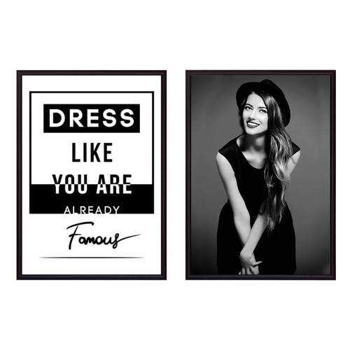 Набор постеров Коллаж Fashion №37 40х70 см в Хофтер