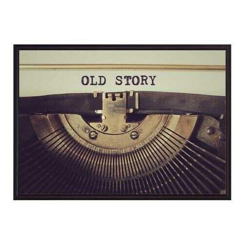 Постер в рамке Old story 21х30 см в Хофтер
