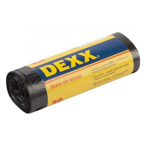 Мешки для мусора DEXX черные 30 л 30 шт в Хофтер