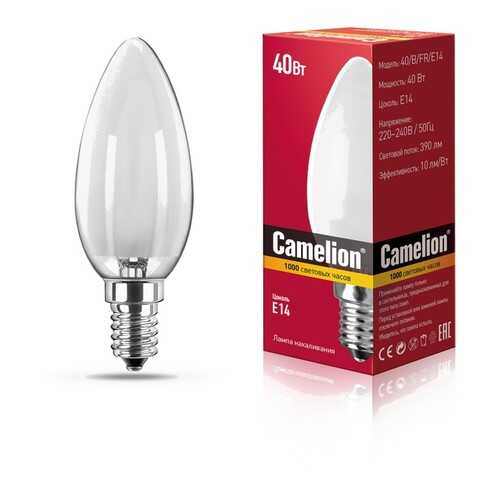 Лампа накаливания Camelion свеча матовая 40W E14 в Хофтер