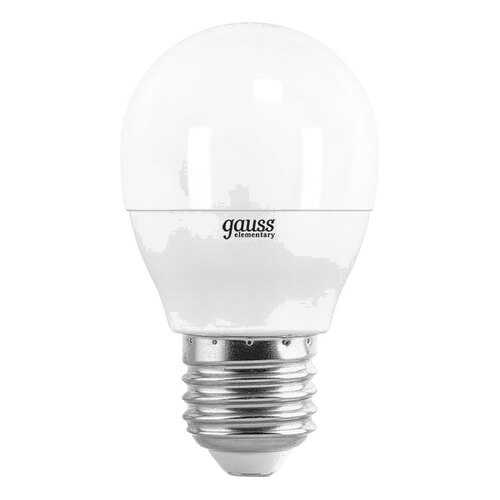 Лампочка Gauss Elementary G45 E27 8W 6500K 53238 в Хофтер