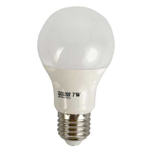 Лампочка Gauss Elementary LED A60 7W E27 2700K 10шт 23217A в Хофтер