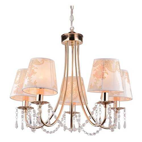 Люстра подвесная Arte Lamp A5008LM-5GO в Хофтер