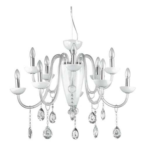 Люстра подвесная Ideal Lux Camelia SP11 Bianco в Хофтер