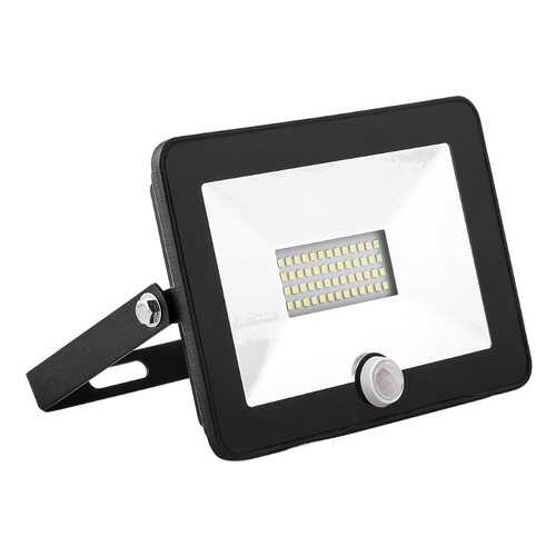 Прожектор светодиодный Saffit 30W (2700lm) 2835SMD 6400K, с датчиком, 29523 в Хофтер
