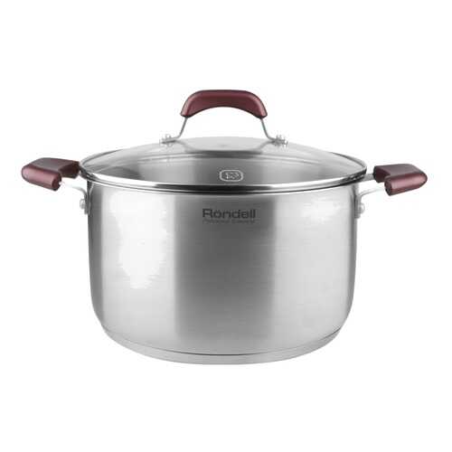 Кастрюля Rondell Bojole RDS-736 Серебристый; красный (дубль) в Хофтер