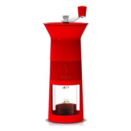 Кофемолка ручная Bialetti MACINA CAFFE, цвет красный в Хофтер