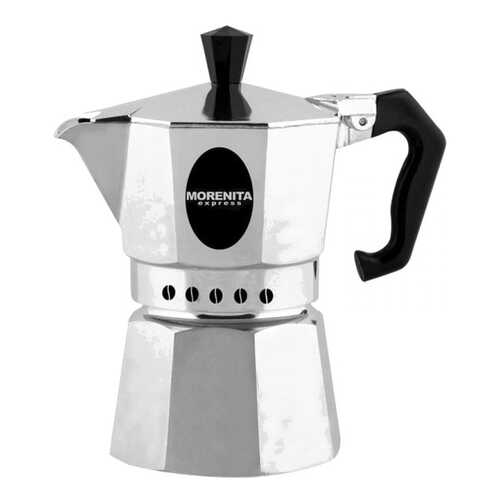 Кофеварка гейзерная Bialetti Morenita 5975 Серебристый, черный в Хофтер