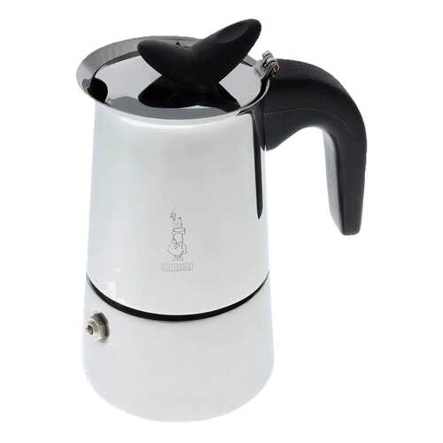 Кофеварка гейзерная Bialetti Musa Induzione 4273 Серебристый, черный в Хофтер
