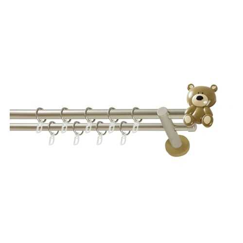 Карниз для детской комнаты Мишка, WERDECO, 2-рядный, 240 см в Хофтер