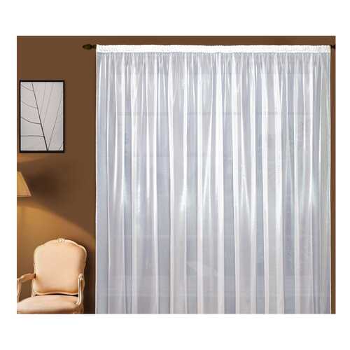 Штора Elegante 7071/б белый 300х250 в Хофтер