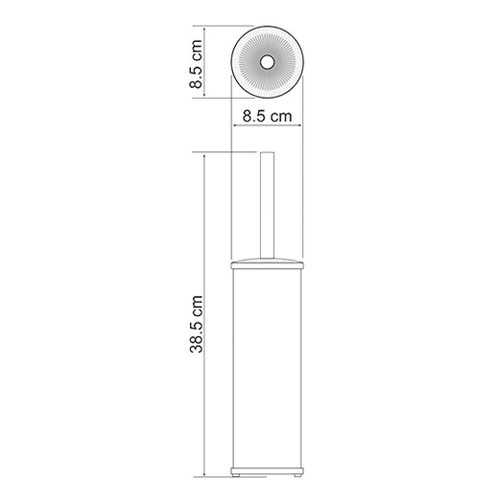 Ершик WasserKRAFT K-1027WHITE в Хофтер