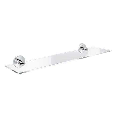 Полочка стеклянная GROHE Essentials 600 мм, хром в Хофтер